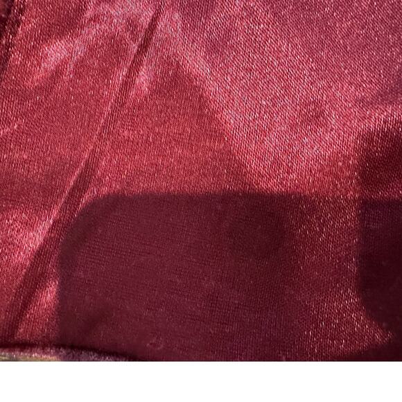 Revelry Women's Skye Velvet Dress Red Size 6 β Elegant Bridesmaid/Formal Gown - Picture 7 of 13